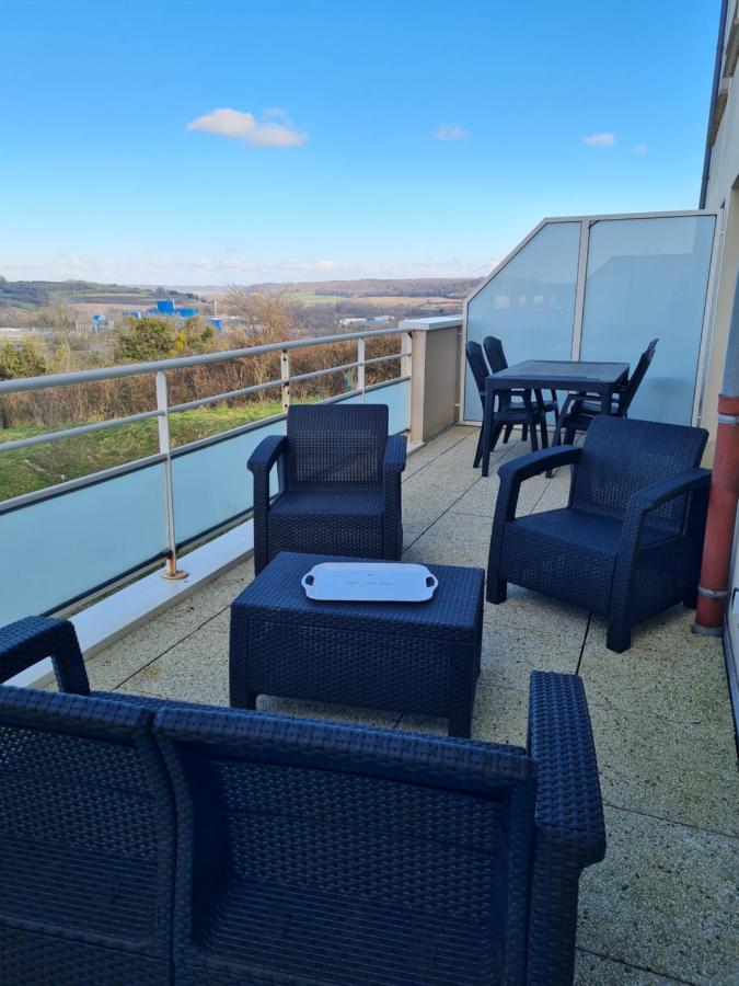 Le Panorama, Echappee Mer Dieppe & Parking Prive Apartamento Rouxmesnil-Bouteilles Exterior foto
